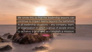 Read more about the article Leadership Lessons from the Battlefield: Insights for Success in Any Field