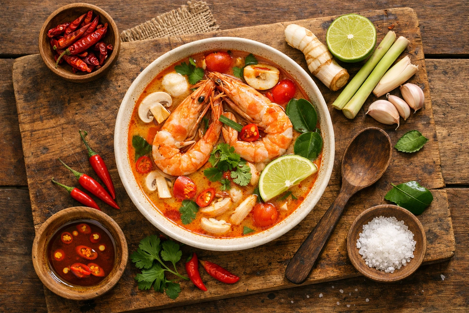 You are currently viewing Tom Yum Goong: Sup Udang Ikonik Thailand